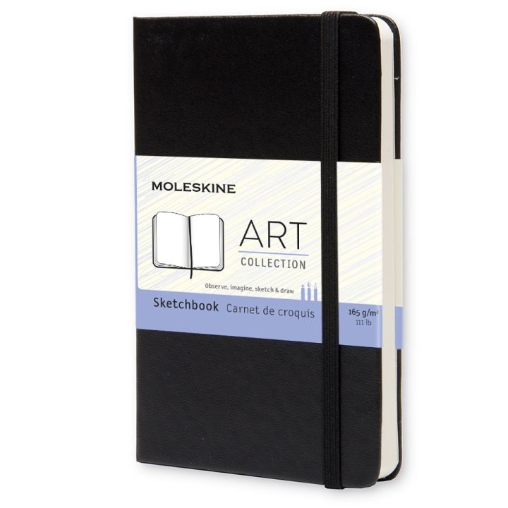 Sketchbook ART collection Pocket Black i gruppen Papper & Block / Konstnärsblock / Skissböcker hos Pen Store (100381)