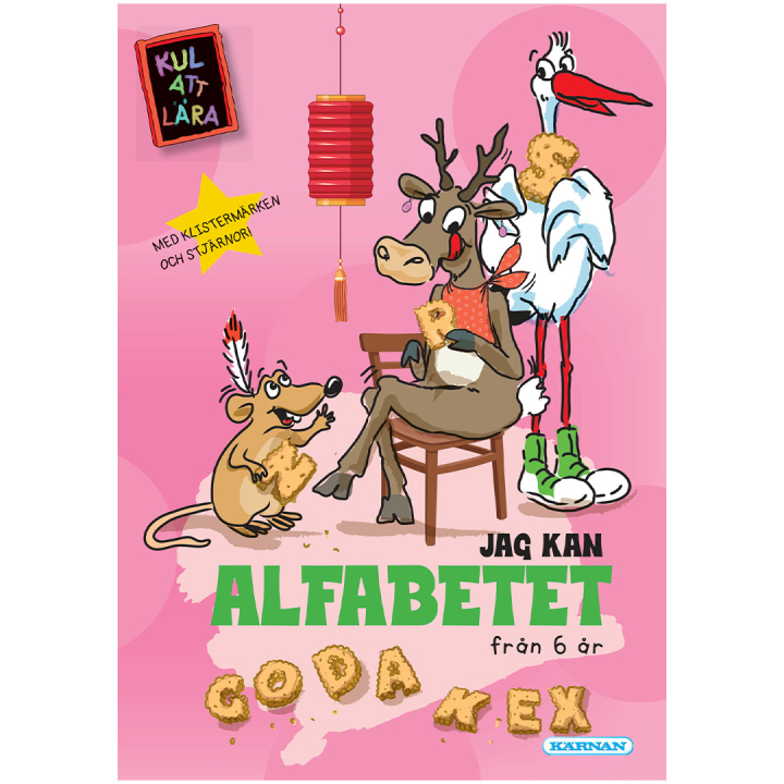 Jag kan Alfabetet (6 år+) i gruppen Kids / Barnpyssel och kreativitet / Målar- och pysselböcker hos Pen Store (131101)