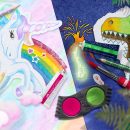 Glittergel på tub 2-pack Rainbow i gruppen Kids / Måla och skapa / Vattenfärger för barn hos Pen Store (131680)