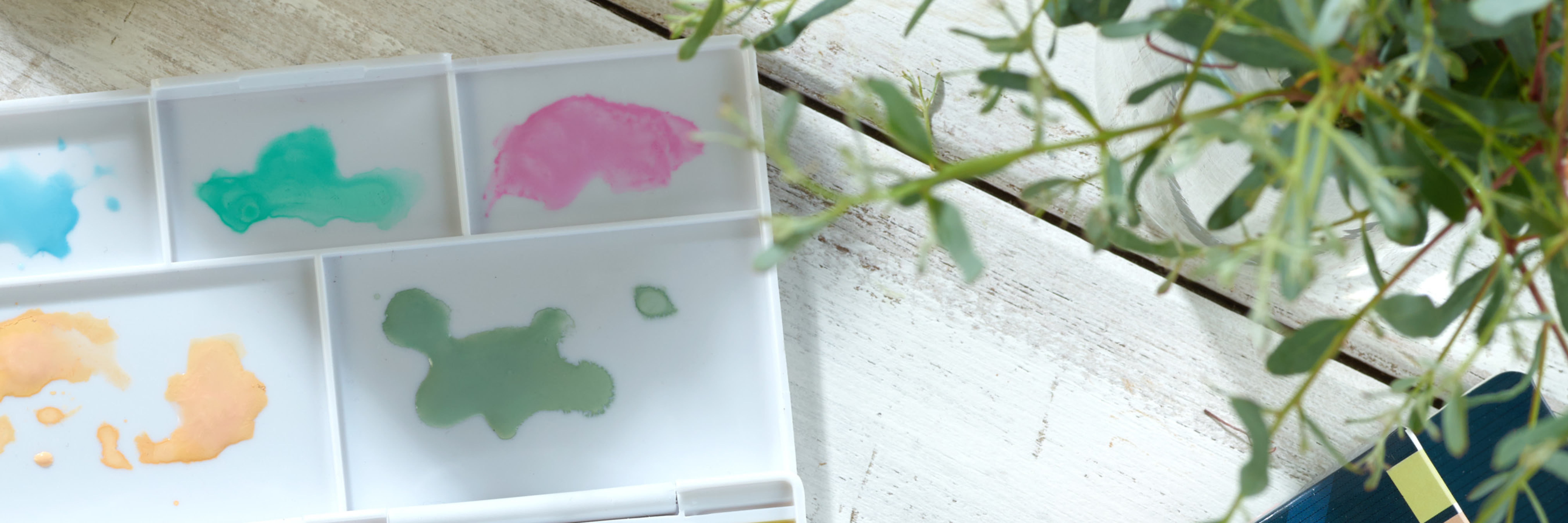 Veganvänligt konstnärsmaterial