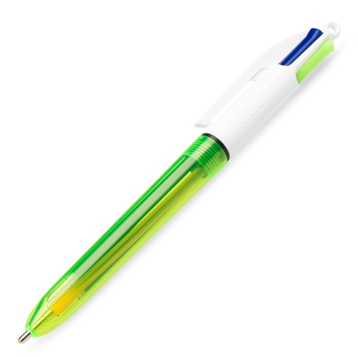 4 Colours Fluo Multipenna i gruppen Pennor / Märkning och kontor / Kontorspennor hos Pen Store (100224)