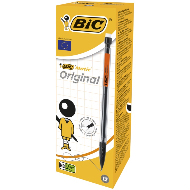 Läs mer om BIC Matic Original Stiftpenna 07 12-pack
