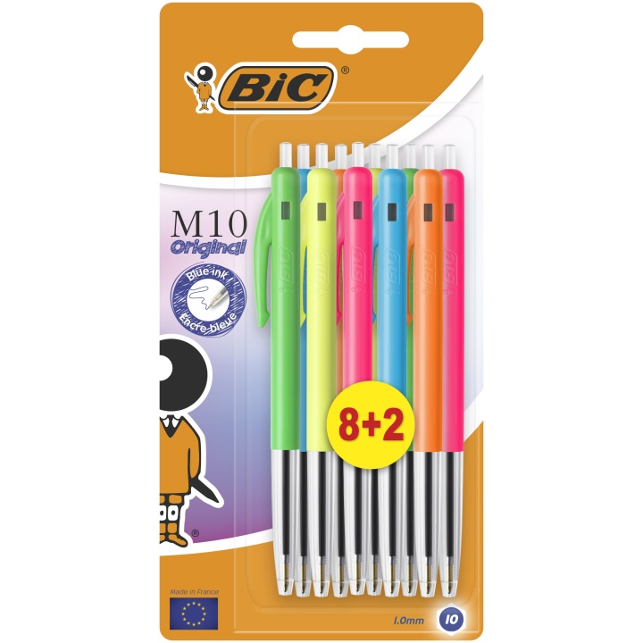 Läs mer om BIC M10 Original Kulspetspenna 10-pack