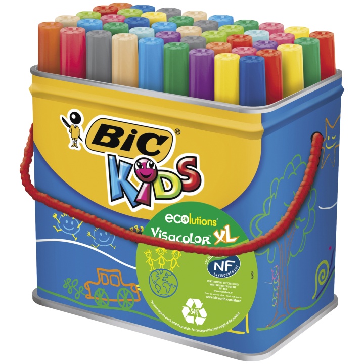 BIC Kids Visacolor XL Tuschpennor 48-set