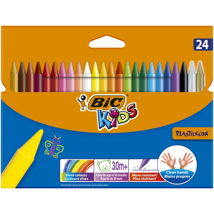 BIC Kids Plastidecor Kritor 24-set