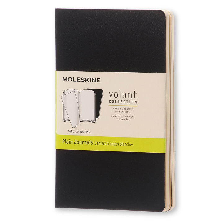 Volant Pocket Black i gruppen Papper & Block / Skriva och anteckna / Anteckningsböcker hos Pen Store (100340_r)