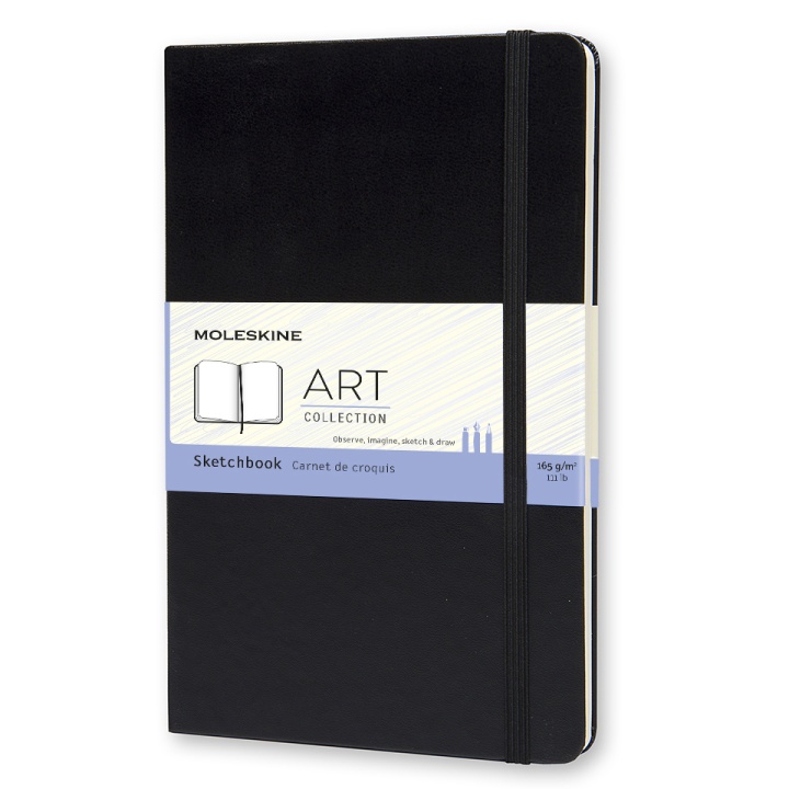 Sketchbook Large Black i gruppen Papper & Block / Konstnärsblock / Skissböcker hos Pen Store (100382)
