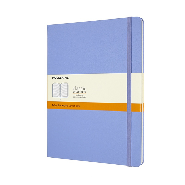 Classic Hardcover Notebook XL Hydrangea Blue i gruppen Papper & Block / Skriva och anteckna / Anteckningsböcker hos Pen Store (100407_r)