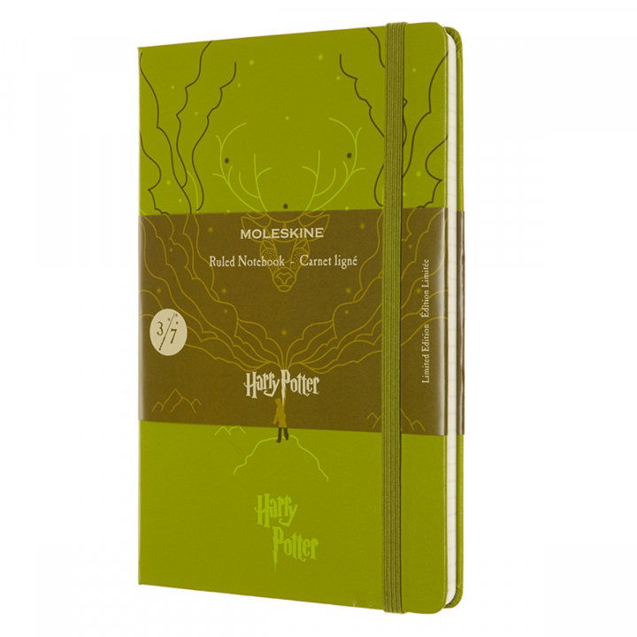 Läs mer om Moleskine Hard Cover Large Harry Potter Olive