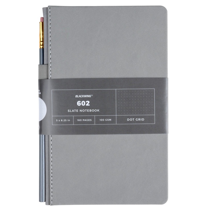 Läs mer om Blackwing 602 Slate Notebook + Pencil Plain
