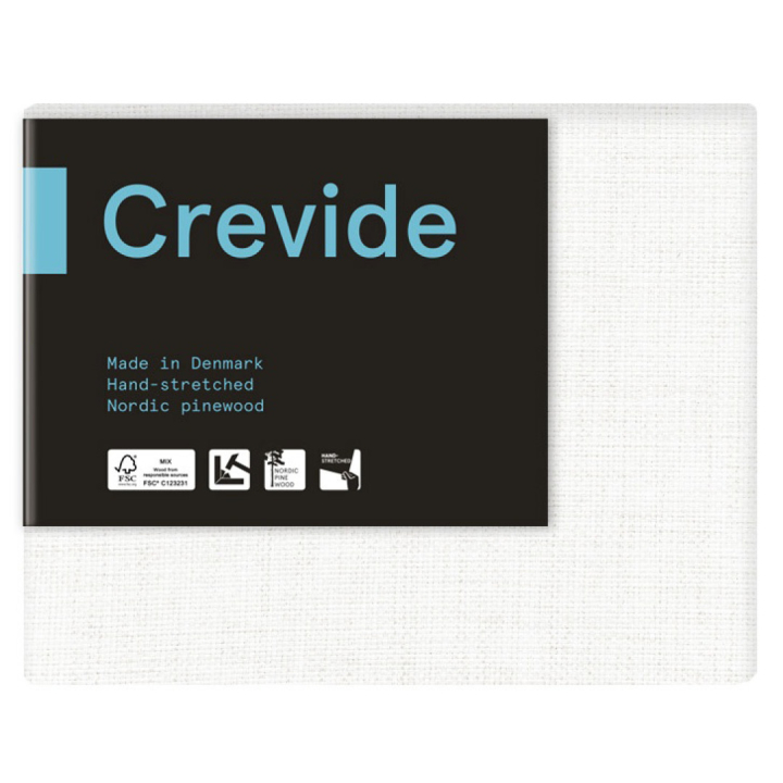 Målarduk Linne Vit 24x19 (F2) i gruppen Konstnärsmaterial / Ateljé / Målardukar / Målarduk akrylfärg hos Pen Store (100897)