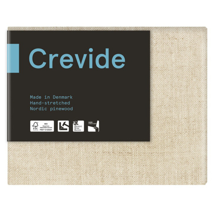 Målarduk Linne Natur 24x19 (F2) i gruppen Konstnärsmaterial / Ateljé / Målardukar / Målarduk akrylfärg hos Pen Store (100918)