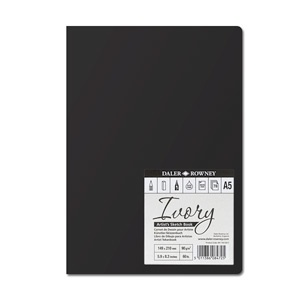 Ivory Sketchbook Soft Cover A5 i gruppen Papper & Block / Konstnärsblock / Skissböcker hos Pen Store (101452)