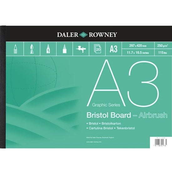 Bristol Board A3 i gruppen Papper & Block / Konstnärsblock / Markerblock hos Pen Store (101454)
