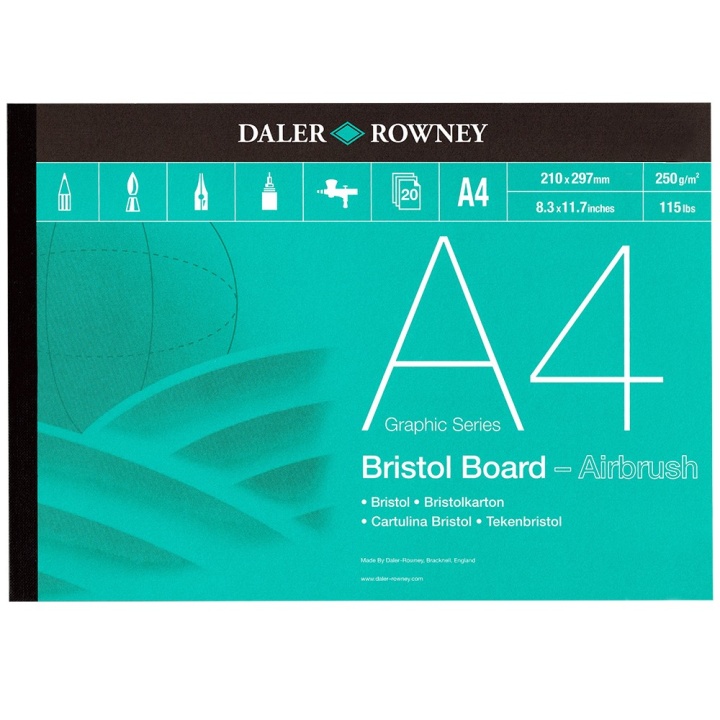 Läs mer om Daler-Rowney Bristol Board A4
