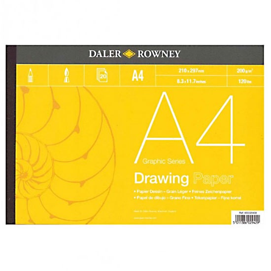 Läs mer om Daler-Rowney Drawing Paper A4