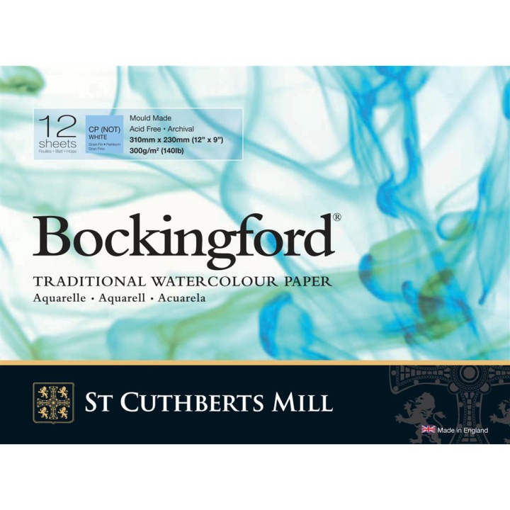 Läs mer om St Cuthberts Mill Bockingford Akvarellblock 310x230mm 300g CP/NOT