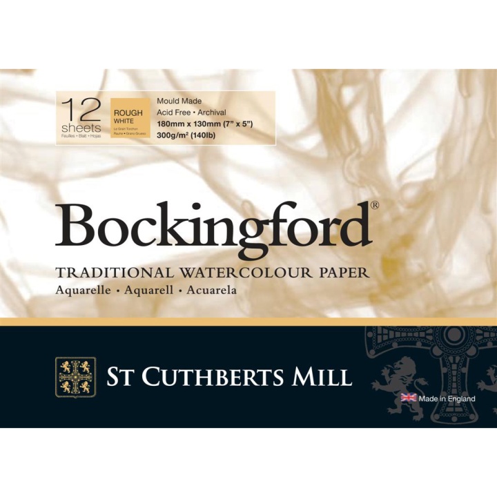 Läs mer om St Cuthberts Mill Akvarellblock 300 g 180 x0 mm Rough
