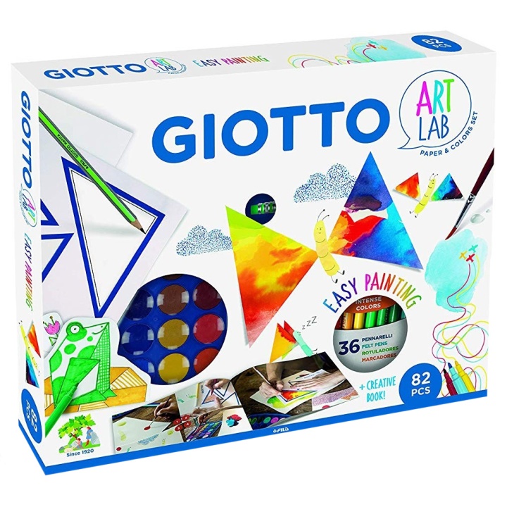 Läs mer om Giotto Art Lab Måla och skapa - 82 delar