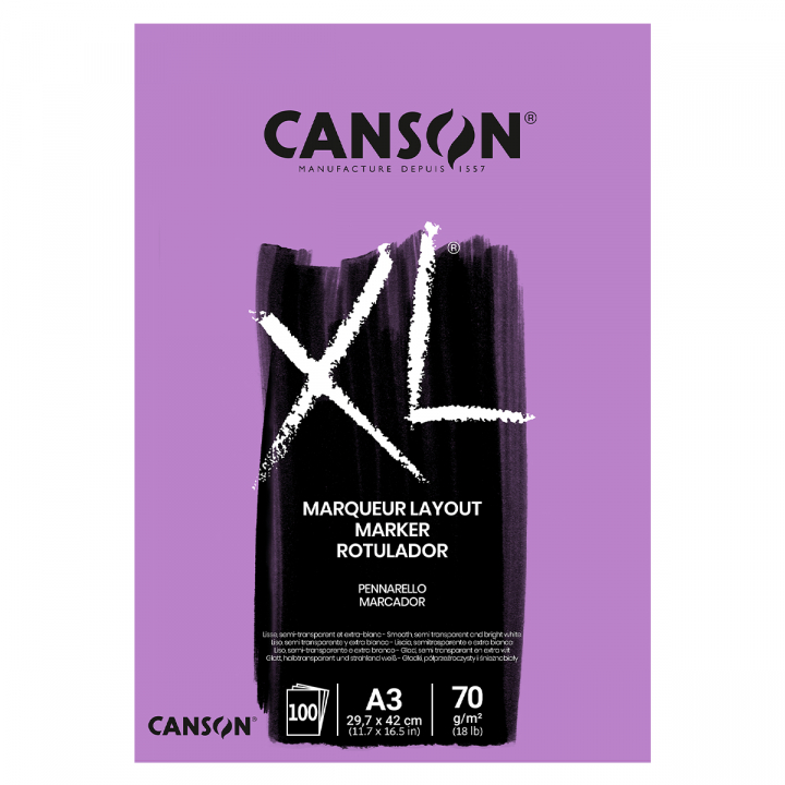 Läs mer om Canson XL Marker Pad A3
