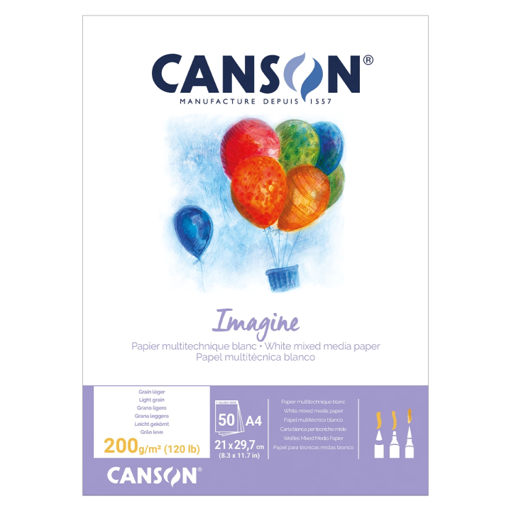 Läs mer om Canson Imagine Mix Media A4