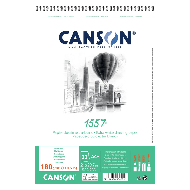 Läs mer om Canson 1557 180g A4