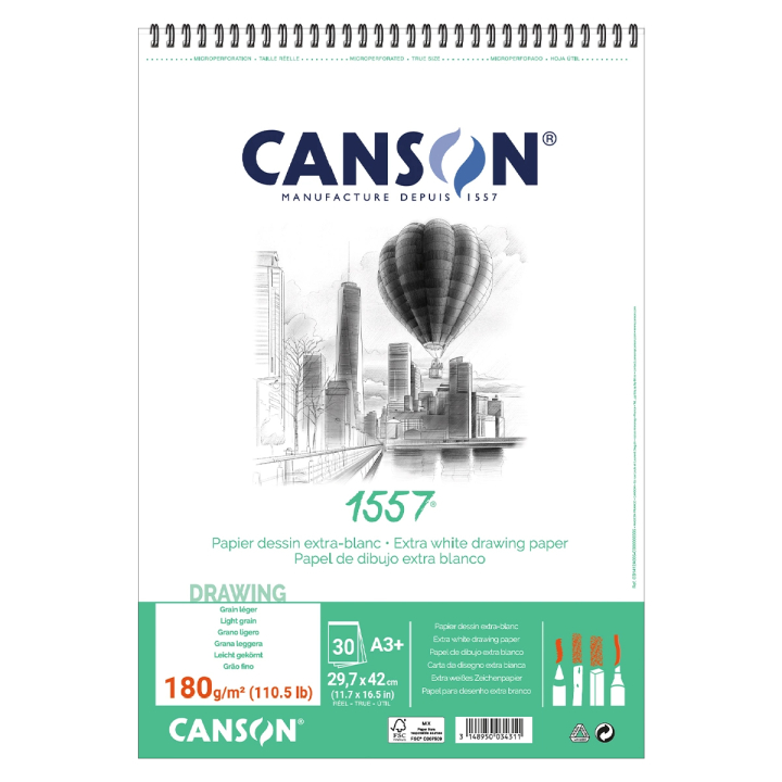 Läs mer om Canson 1557 180g A3