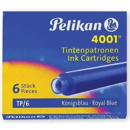 6-pack Reservoarpatron Kort TP/6 i gruppen Pennor / Penntillbehör / Patroner och refiller hos Pen Store (101714_r)