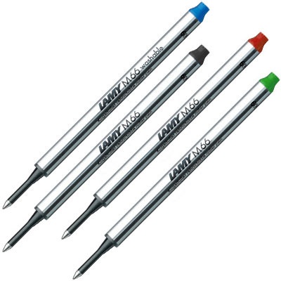 M 66 Rollerballrefill Black / Medium i gruppen Pennor / Penntillbehör / Patroner och refiller hos Pen Store (101878)