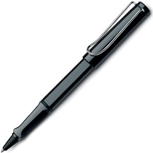 Safari Rollerball Shiny black i gruppen Pennor / Fine Writing / Presentpennor hos Pen Store (101918)