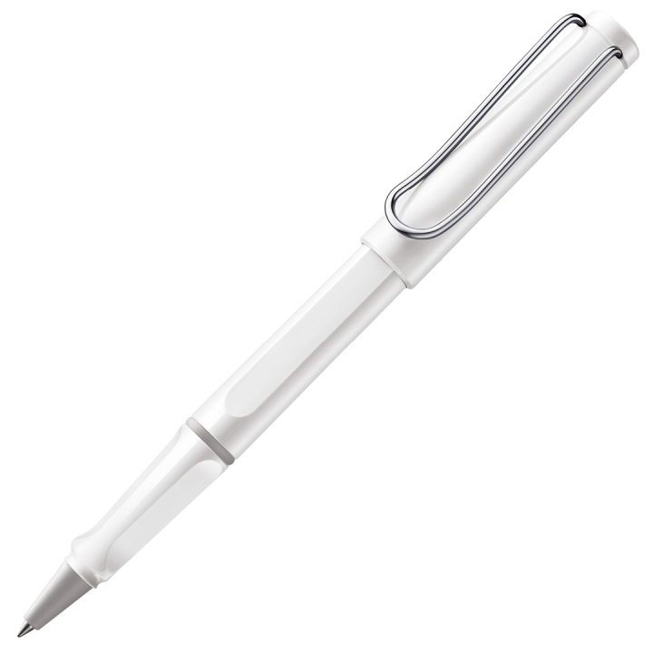 Safari Rollerball Shiny white i gruppen Pennor / Fine Writing / Presentpennor hos Pen Store (101920)
