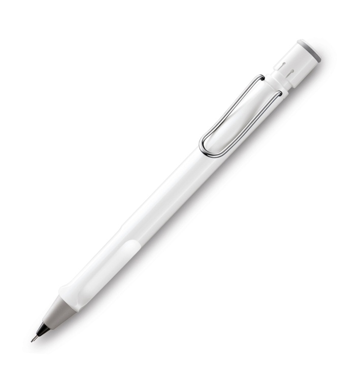 Läs mer om Lamy Safari Stiftpenna 0.5 Shiny White
