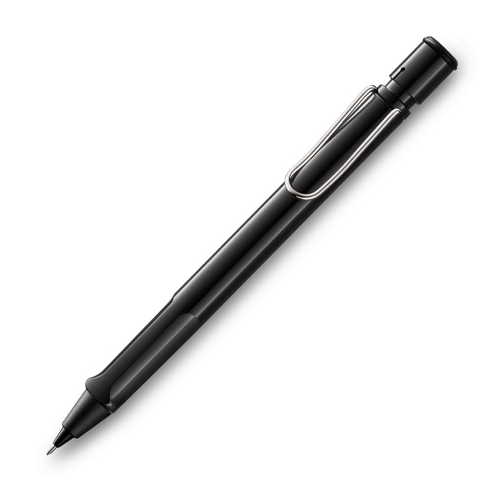 Safari Shiny Black Stiftpenna 0.5 i gruppen Pennor / Skriva / Stiftpennor hos Pen Store (102023)