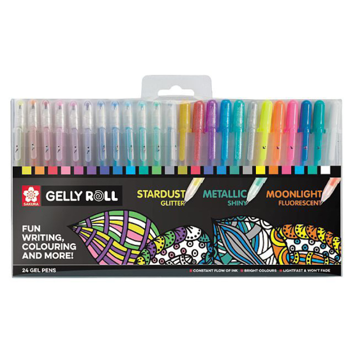Gelly Roll Mixed 24-pack i gruppen Pennor / Skriva / Gelpennor hos Pen Store (103541)