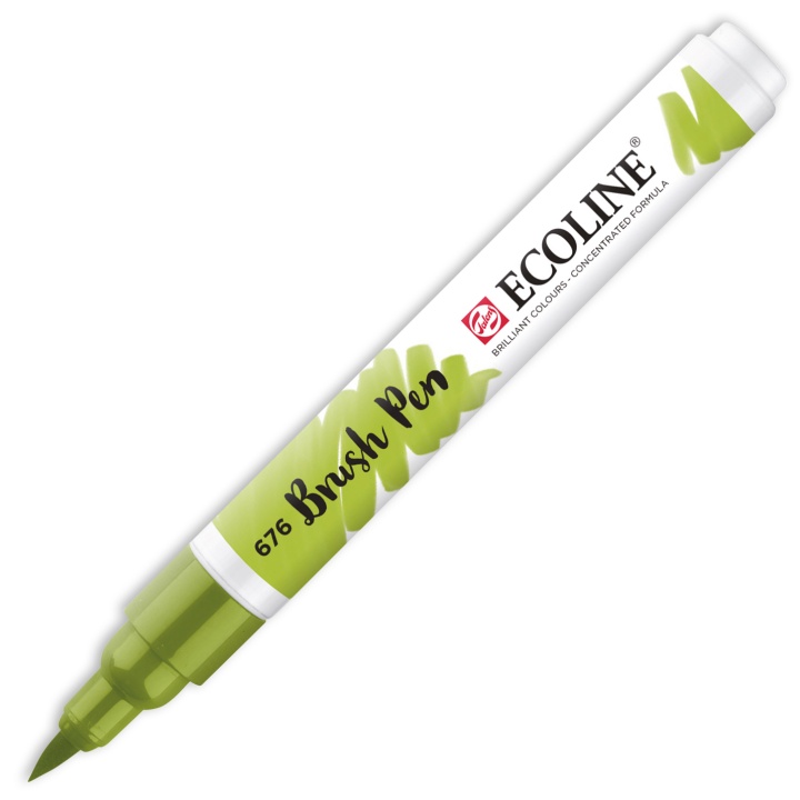 Läs mer om Ecoline Brush Pen Styckvis Pastel Green