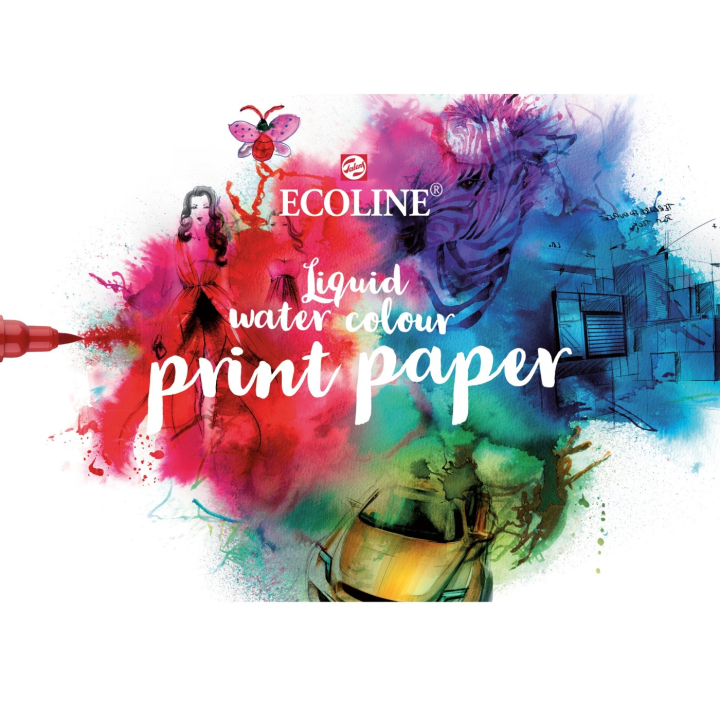 Läs mer om Ecoline Print Paper 75-pack