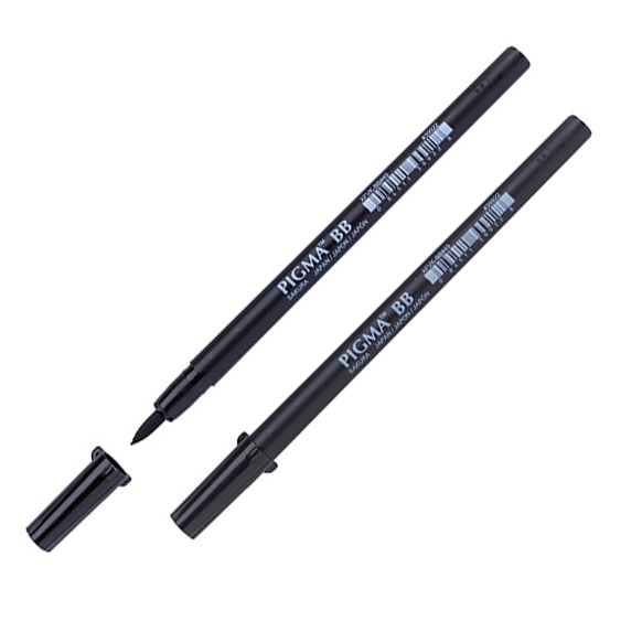 Läs mer om Sakura Pigma Brush Pen Black Fine