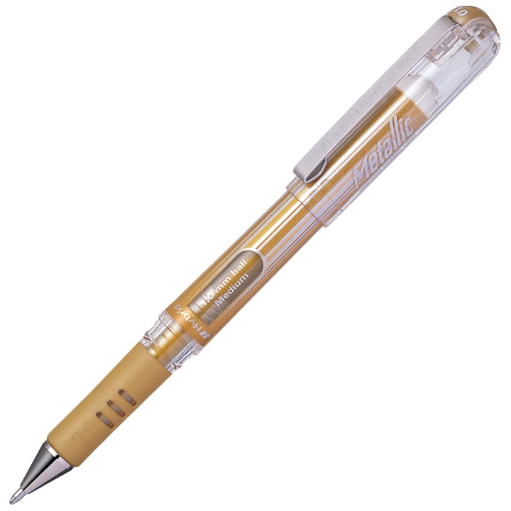 Hybrid Gel Grip DX Metallic Gelpenna Metallic Purple i gruppen Pennor / Skriva / Gelpennor hos Pen Store (104644)