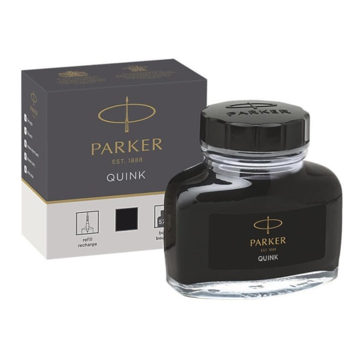 Läs mer om Parker Quink Bläck 57 ml Blue/Black