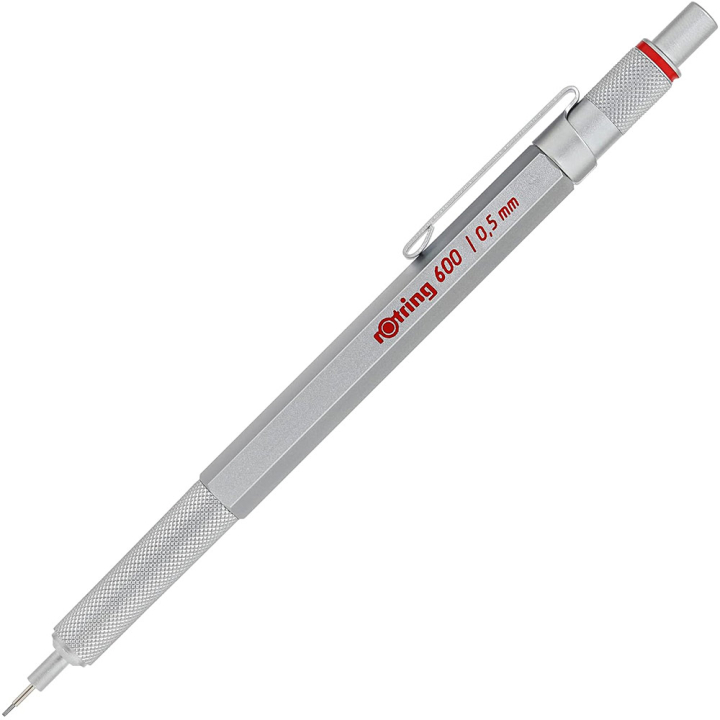 600 Stiftpenna 0,5 Silver i gruppen Pennor / Märkning och kontor / Kontorspennor hos Pen Store (104710)