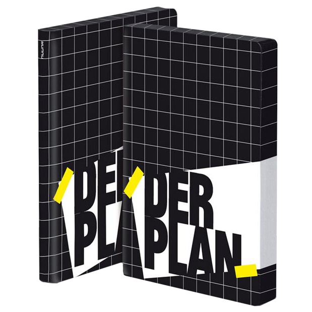 Notebook Graphic L - Der Plan i gruppen Papper & Block / Skriva och anteckna / Anteckningsböcker hos Pen Store (104866)