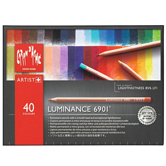 Luminance 6901 40-set i gruppen Pennor / Konstnärspennor / Färgpennor hos Pen Store (104930)