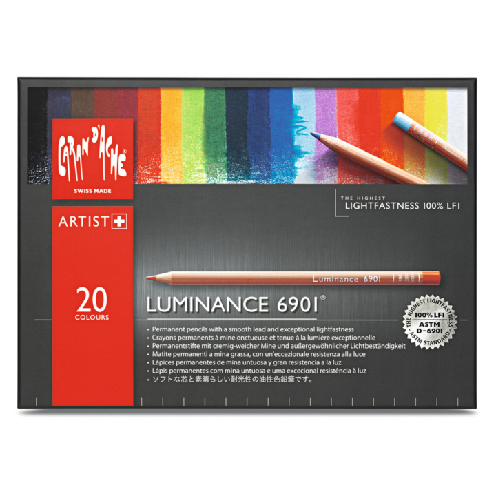 Luminance 6901 20-set i gruppen Pennor / Konstnärspennor / Färgpennor hos Pen Store (104932)