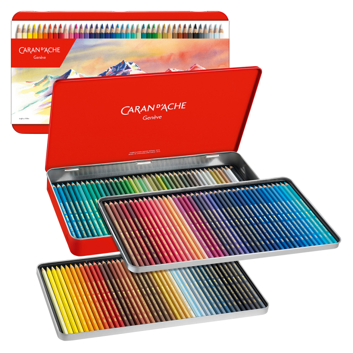 Läs mer om Caran dAche Supracolor Akvarell 120-pack