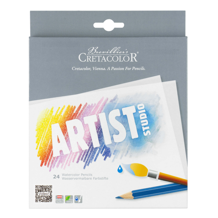 Artist Studio Akvarellpennor 24-pack i gruppen Pennor / Konstnärspennor / Akvarellpennor hos Pen Store (105027)
