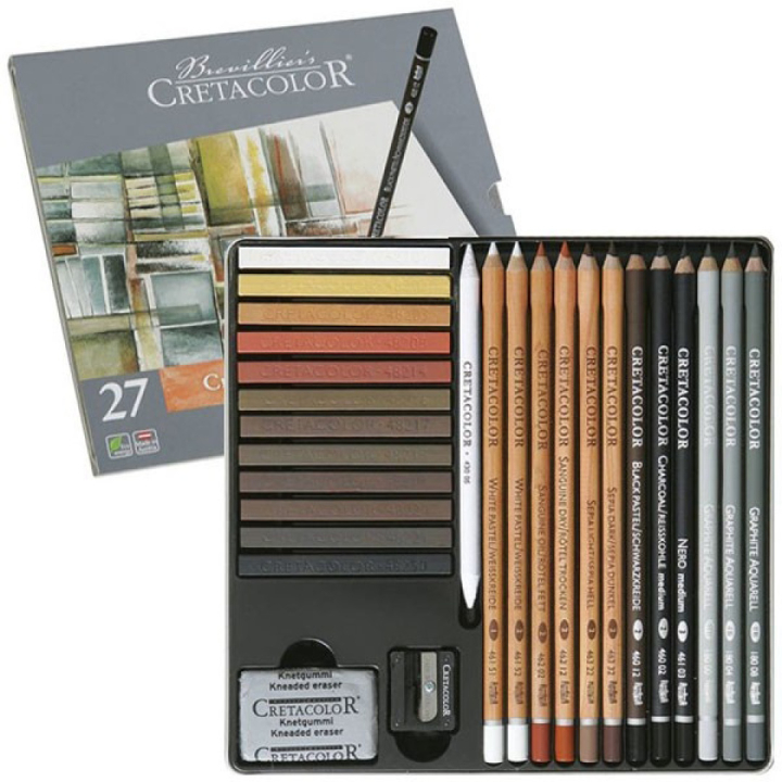 Creativo skiss-set i gruppen Konstnärsmaterial / Kritor och blyerts / Grafit och blyerts hos Pen Store (105034)