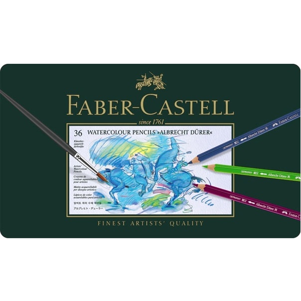 Läs mer om Faber-Castell Akvarellpennor Albrecht Dürer 36-set