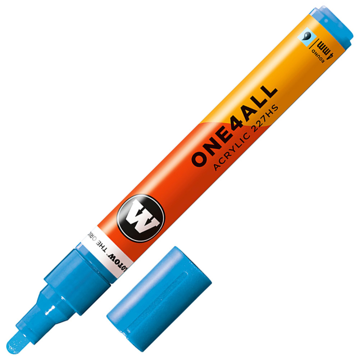 Läs mer om Molotow One4All 227HS 4mm 218 neon orange fluor.