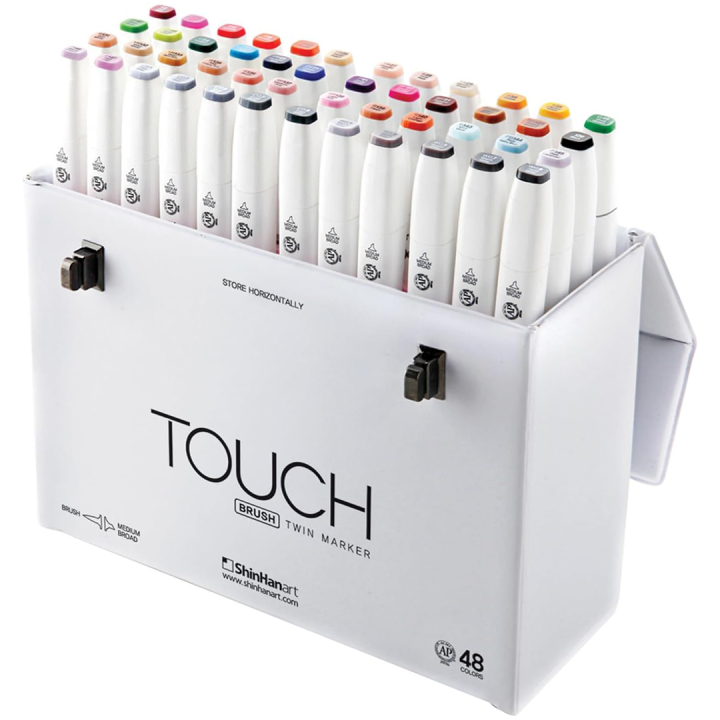 Touch Twin Brush Marker 6-set Skin Tones A