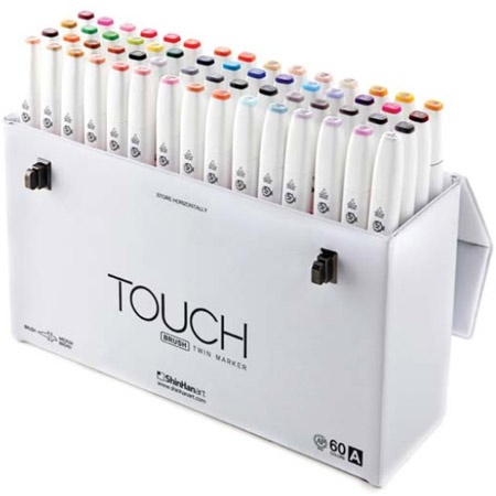 Läs mer om Touch Twin Brush Marker 60-set A